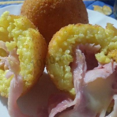 Аранчини с прошутто