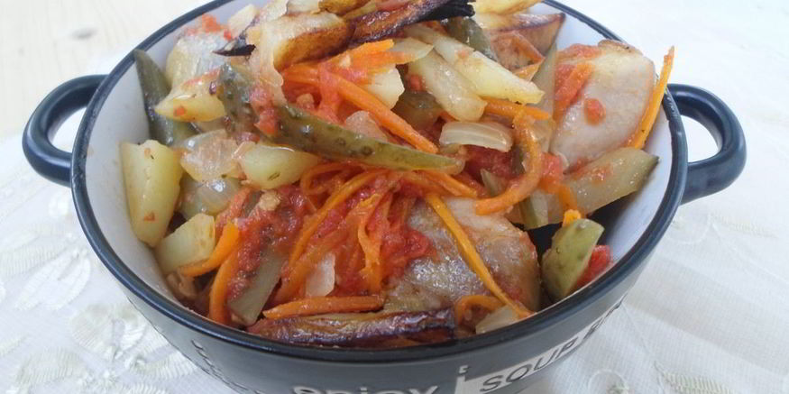 Рецепт азу из курицы