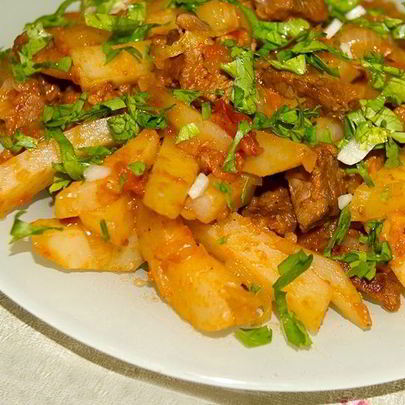 Азу по-татарски в мультиварке