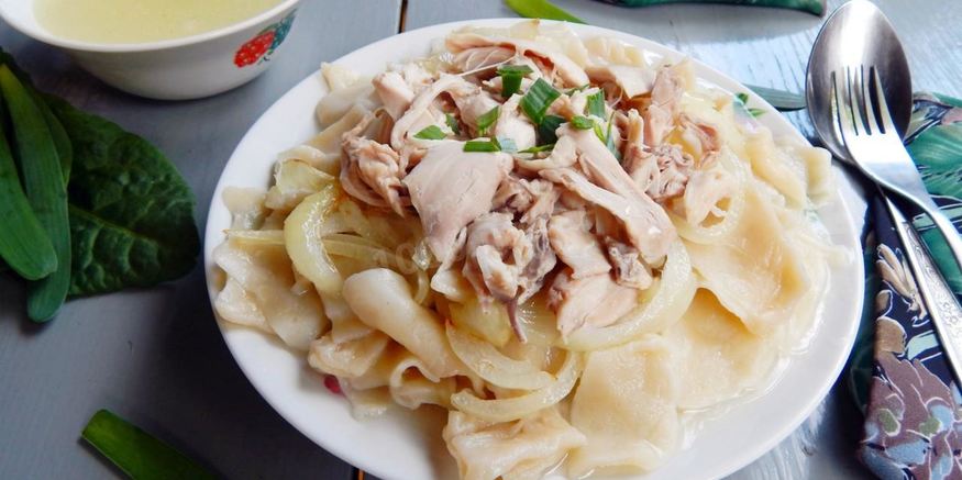 Рецепт бешбармака из курицы