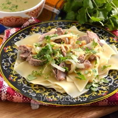 Бешбармак по-казахски