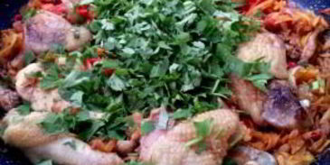 чахохбили из курицы по-грузински