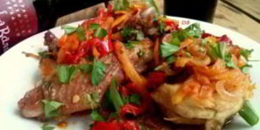 чахохбили из курицы по-грузински