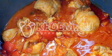 чахохбили из курицы в мультиварке