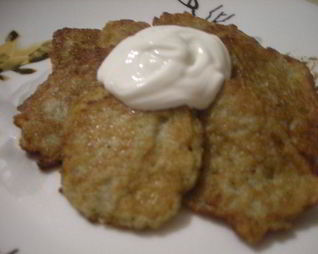 Драники домашние с опятами