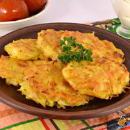 Рецепт Драников из картофеля и тыквы с курицей