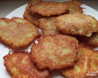 Драники картофельные постные