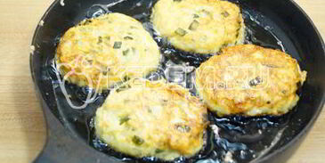 драники картофельные с зеленым луком