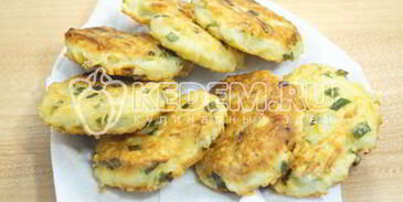 драники картофельные с зеленым луком