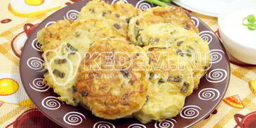 драники картофельные с зеленым луком