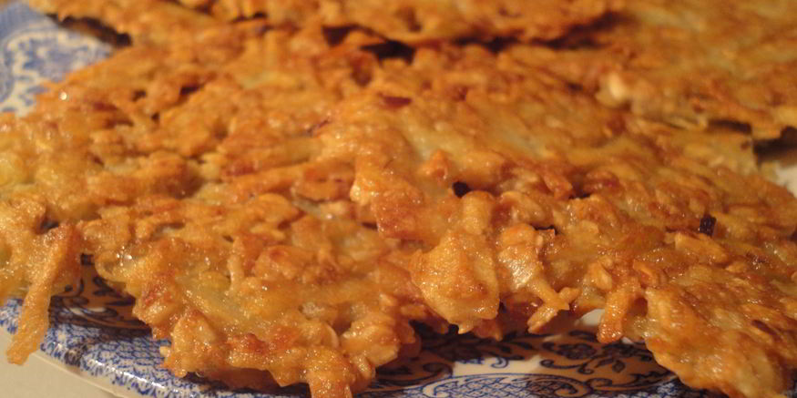 Рецепт драников с геркулесом