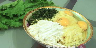 драники с грибами