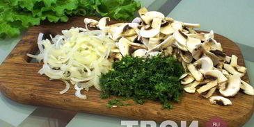 драники с грибами