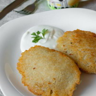 Драники с мясом