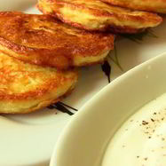 Рецепт Драников с начинкой из творога