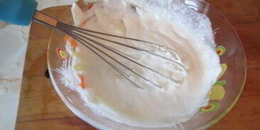 драники с селедочным салатом