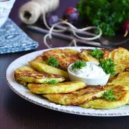 Рецепт Кабачковых драников из кабачков и картошки