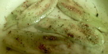 картофельные драники с баклажанами