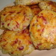 Рецепт Картофельных драников с сыром и ветчиной