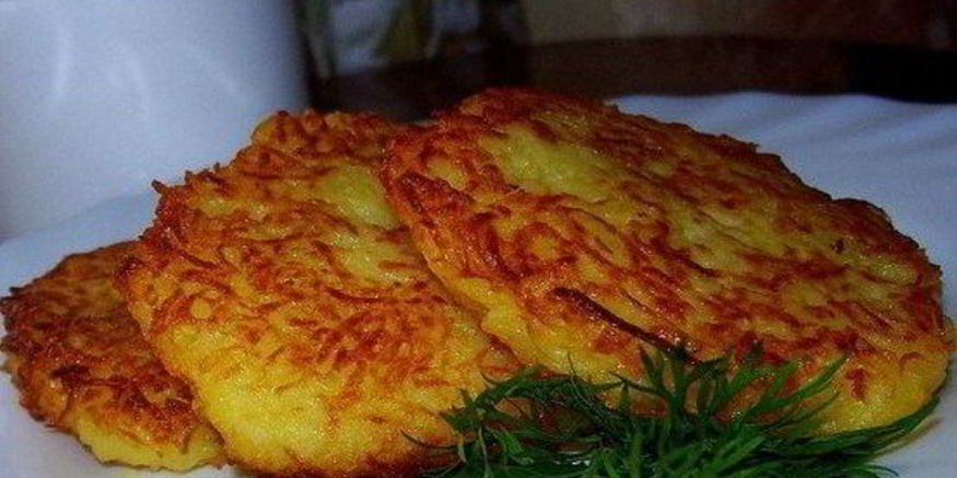 Рецепт классических белорусских драников