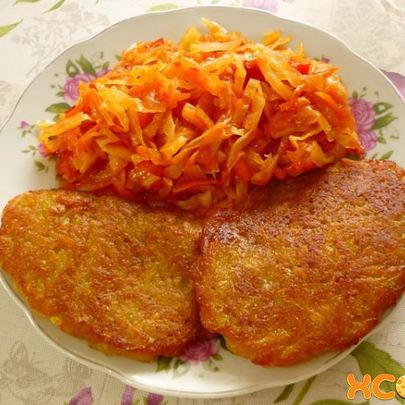 Постные драники