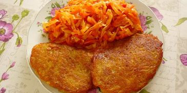 постные драники