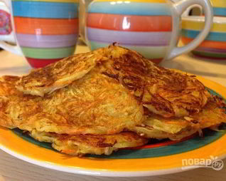 Вегетарианские драники