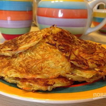 Вегетарианские драники