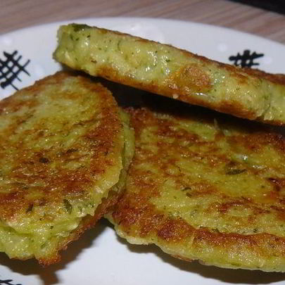 Зеленушки — драники с зеленью