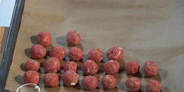 домашние фрикадельки с пряным рататуем