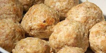фрикадельки из индейки