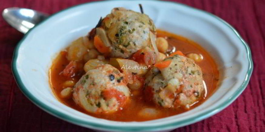 Рецепт фрикаделек из индюшки в испанском стиле