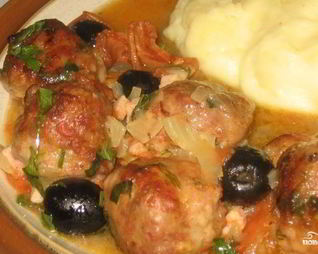 Фрикадельки из ветчины