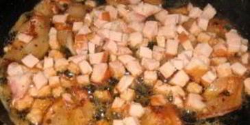 фрикадельки из ветчины