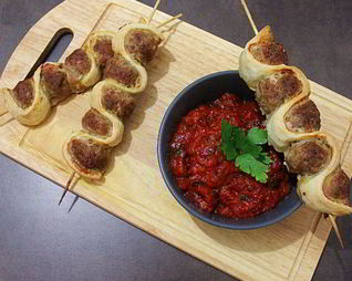 Фрикадельки на шпажках