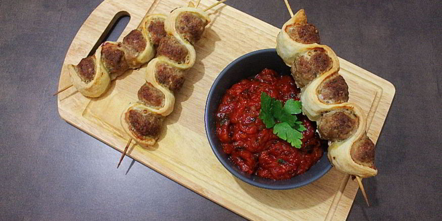 Рецепт фрикаделек на шпажках