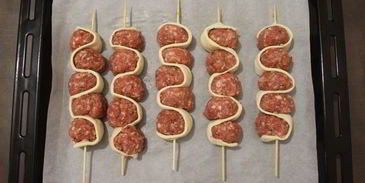 фрикадельки на шпажках