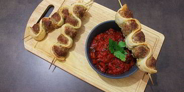 фрикадельки на шпажках