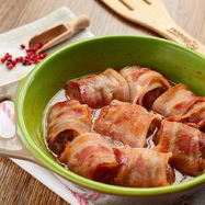 Рецепт Фрикаделек с беконом в сливочно-томатном соусе