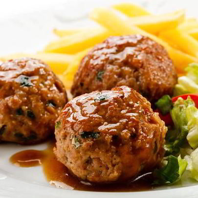 Фрикадельки с овощами