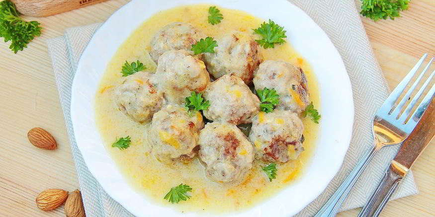 Рецепт фрикаделек с пармезаном и миндалем