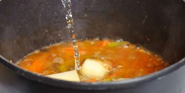 фрикадельки с подливкой