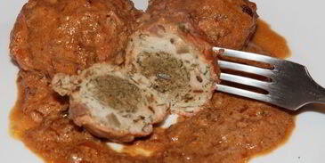 фрикадельки с сюрпризом