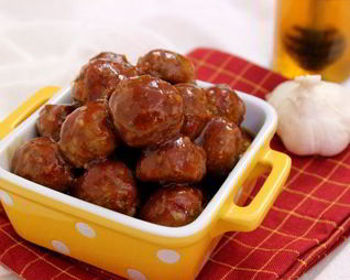 Фрикадельки в медовом соусе