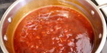 фрикадельки в медовом соусе