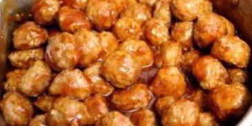 фрикадельки в медовом соусе