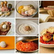 Рецепт Куриных фрикаделек с моцареллой