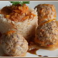 Рецепт Куриных фрикаделек в томатном соусе