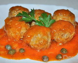 Мексиканские фрикадельки в томатном соусе