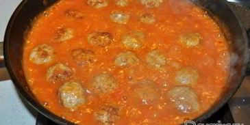 мексиканские фрикадельки в томатном соусе